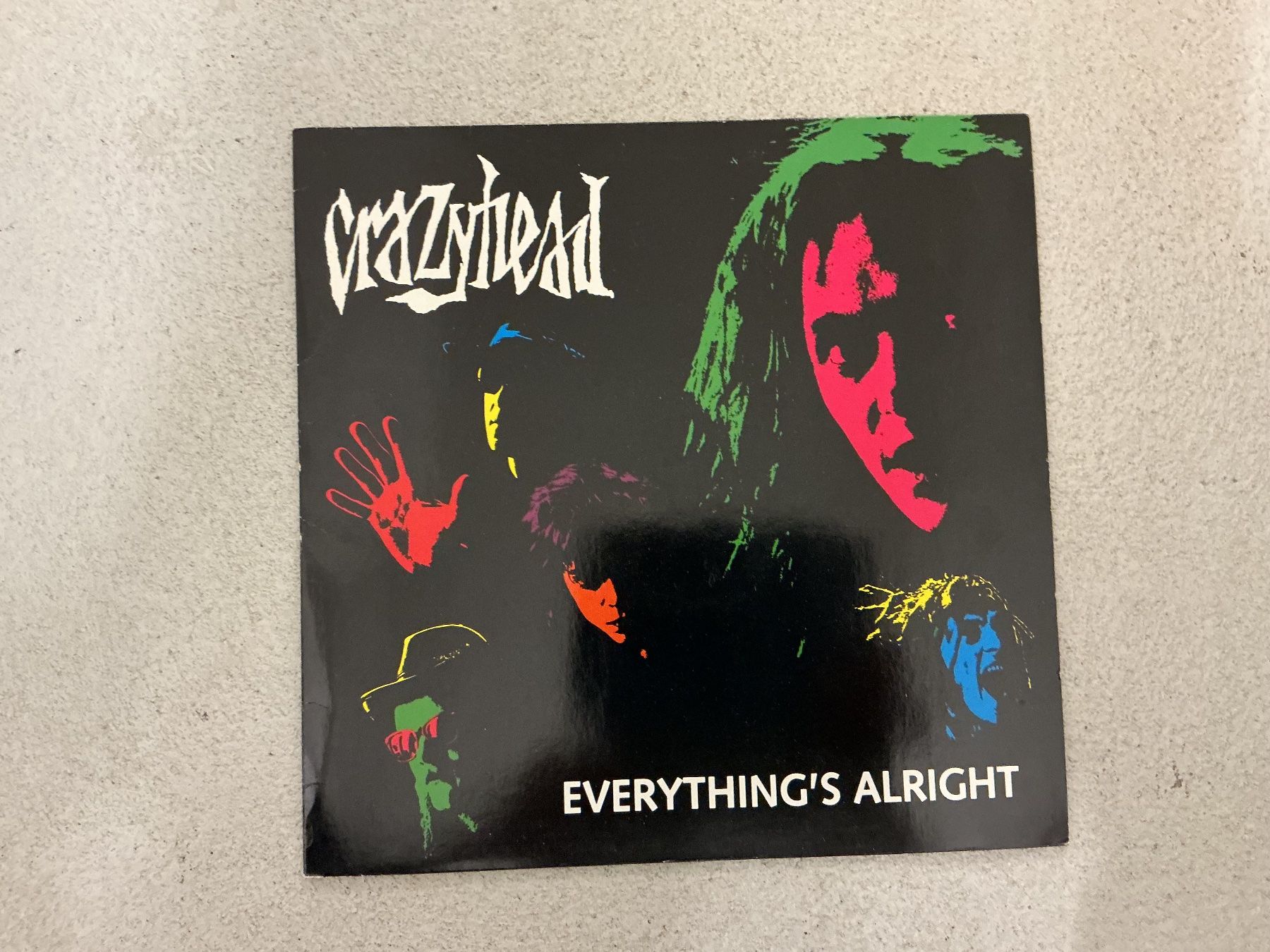 Dischi in vinile: Crazyhead Maxi-Single - Everything's Alright – Usato da Winterthur venduto da Tumko_7_Vinyl