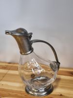 Vintage Glaskaraffe "Kalte Ente" – RCR Kristall & Étain(A102