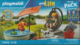 PLAYMOBIL MY LIFE 71476 RELAX IN GIARDINO - STARTER PACK