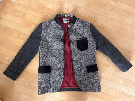 Luis Trenker Herren Strick Jacke Trachtenjacke Gr. 52