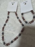 Perlen Halskette & Armband Manor