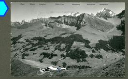 AK sw Adelboden BE Sesselbahn Station Schwandfeldspitz ≈1969