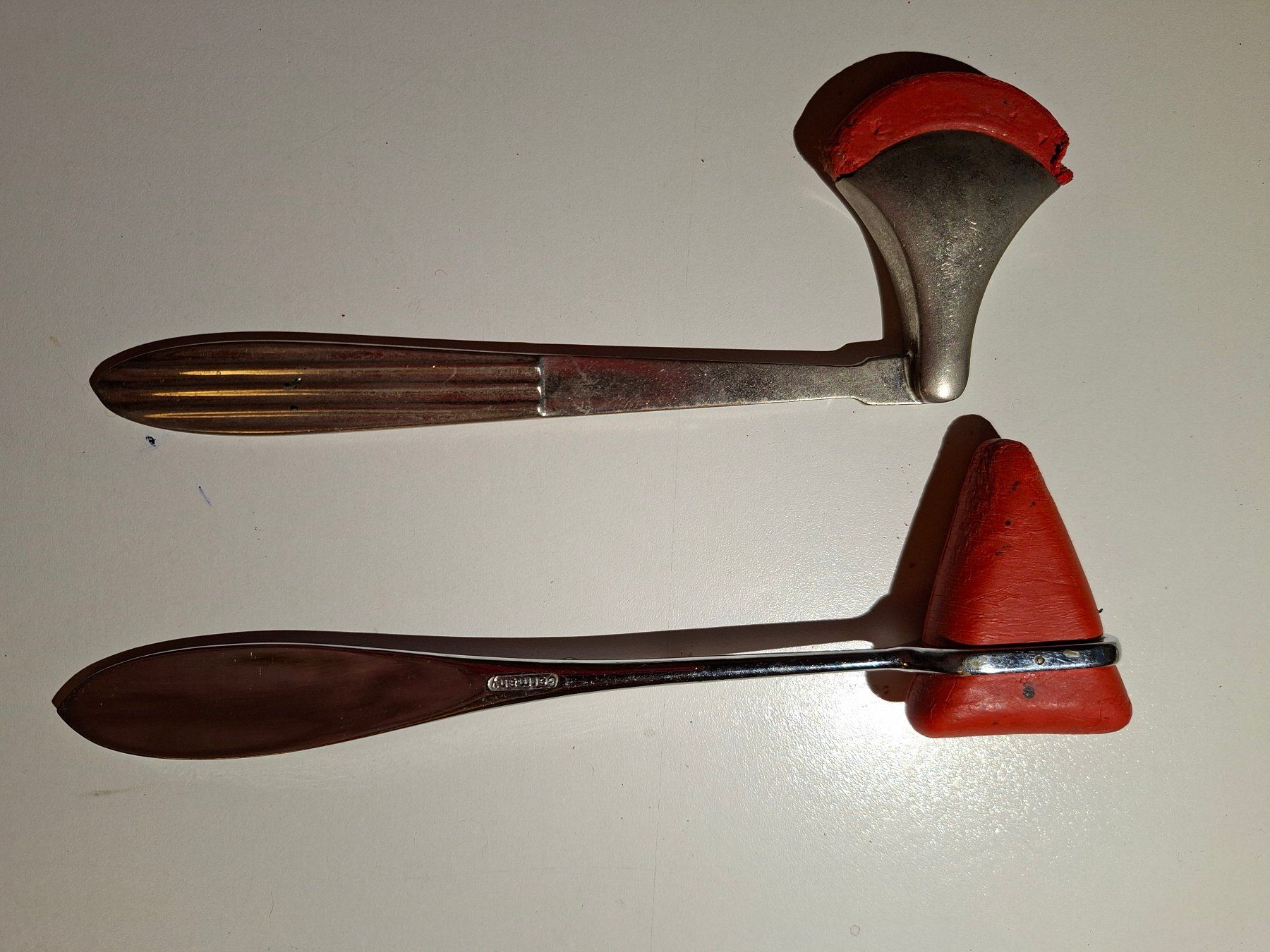 Attrezzature mediche: Reflexhammer Set: Trömner & Berliner Hammer - antik! – Usato da Weiningen ZH venduto da Annakatharina