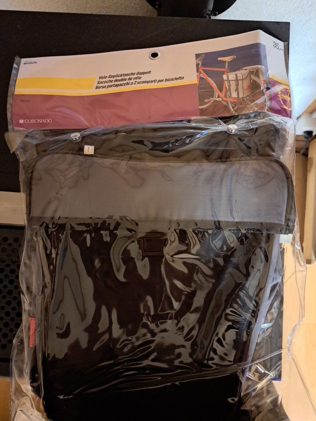 Taschen: Velo Gepäcktasche doppelt "Neu" – Neu und originalverpackt aus Domat-Ems von Oiteli68 2