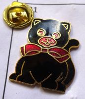 Pin KATZE schwarz  Büssi