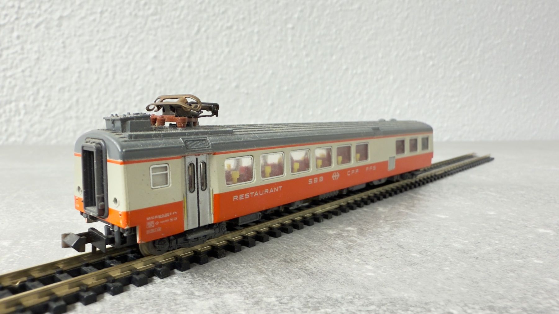 Trix Modellini di ferrovie: Trix Speisewagen Spur N – Usato da Windlach venduto da Kelebra 3