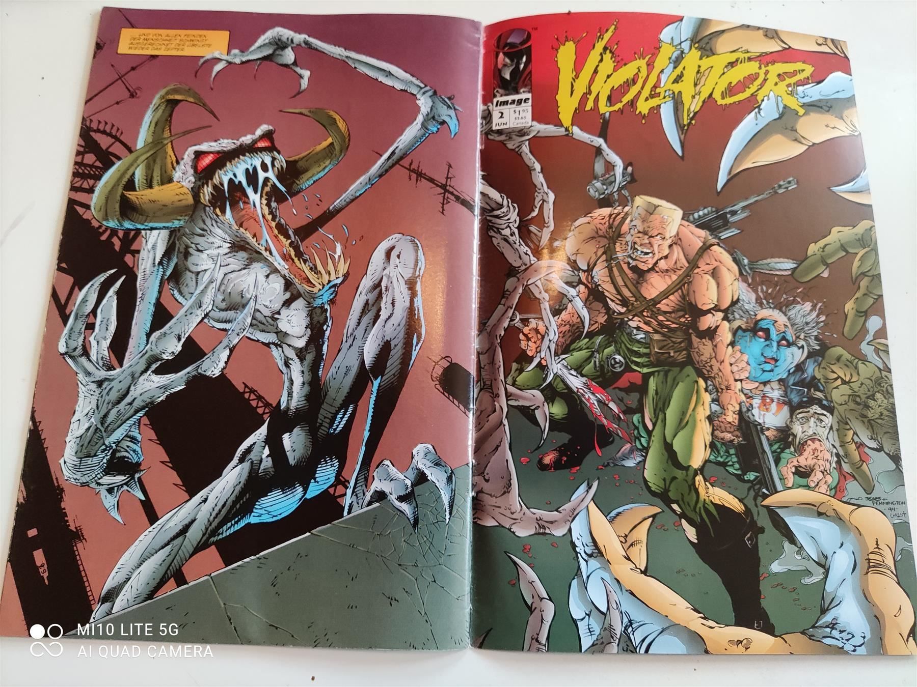 Fumetti: Violator #2  (Heft 2 von 2) – Usato da St.Galllen venduto da elkaphone 2