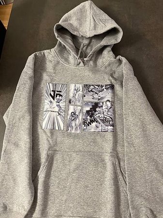 Sweat-shirt taille M gris NEUF jamais porté