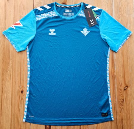 Real Betis Sevilla Trikot NEU Hummel Gr. L Spanien Fussball