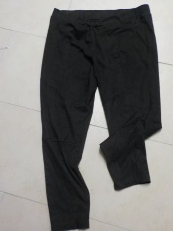 wildlederimitat Hose, elastischer Bund (29)