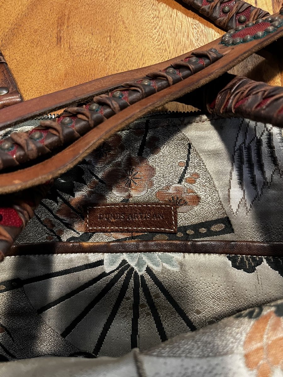 Taschen: Weekender, Tasche, Vintage Look, Dunes Artisan – Gebraucht aus Rämismühle von BikertinuZH 4