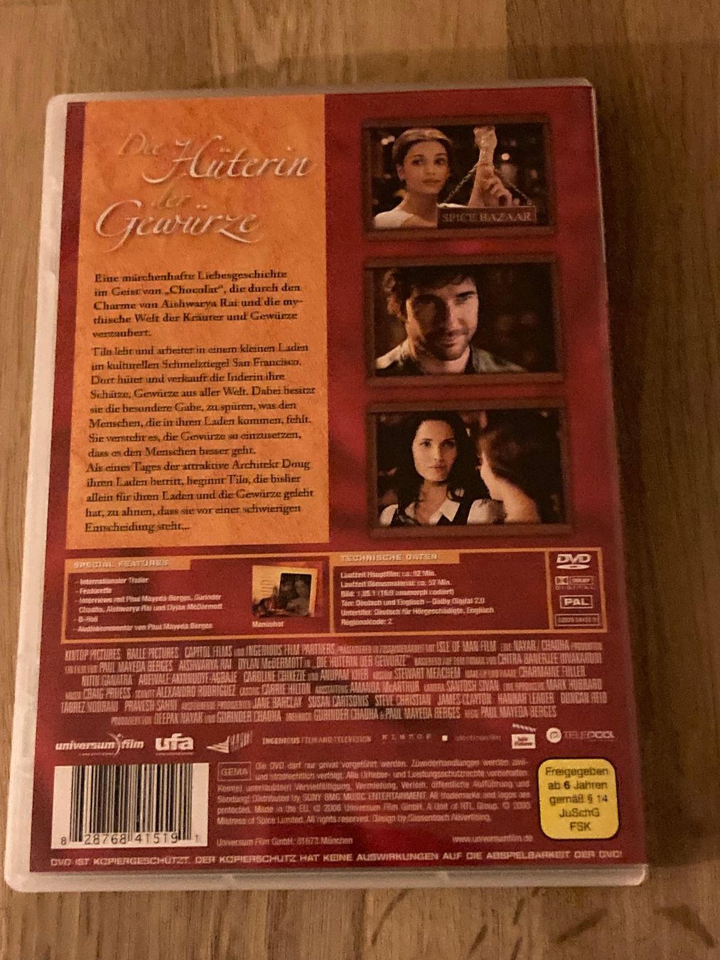 Tutti i DVDs: DVD / Die Hüterin der Gewürze – Usato da Baar venduto da sonnenschein076 1