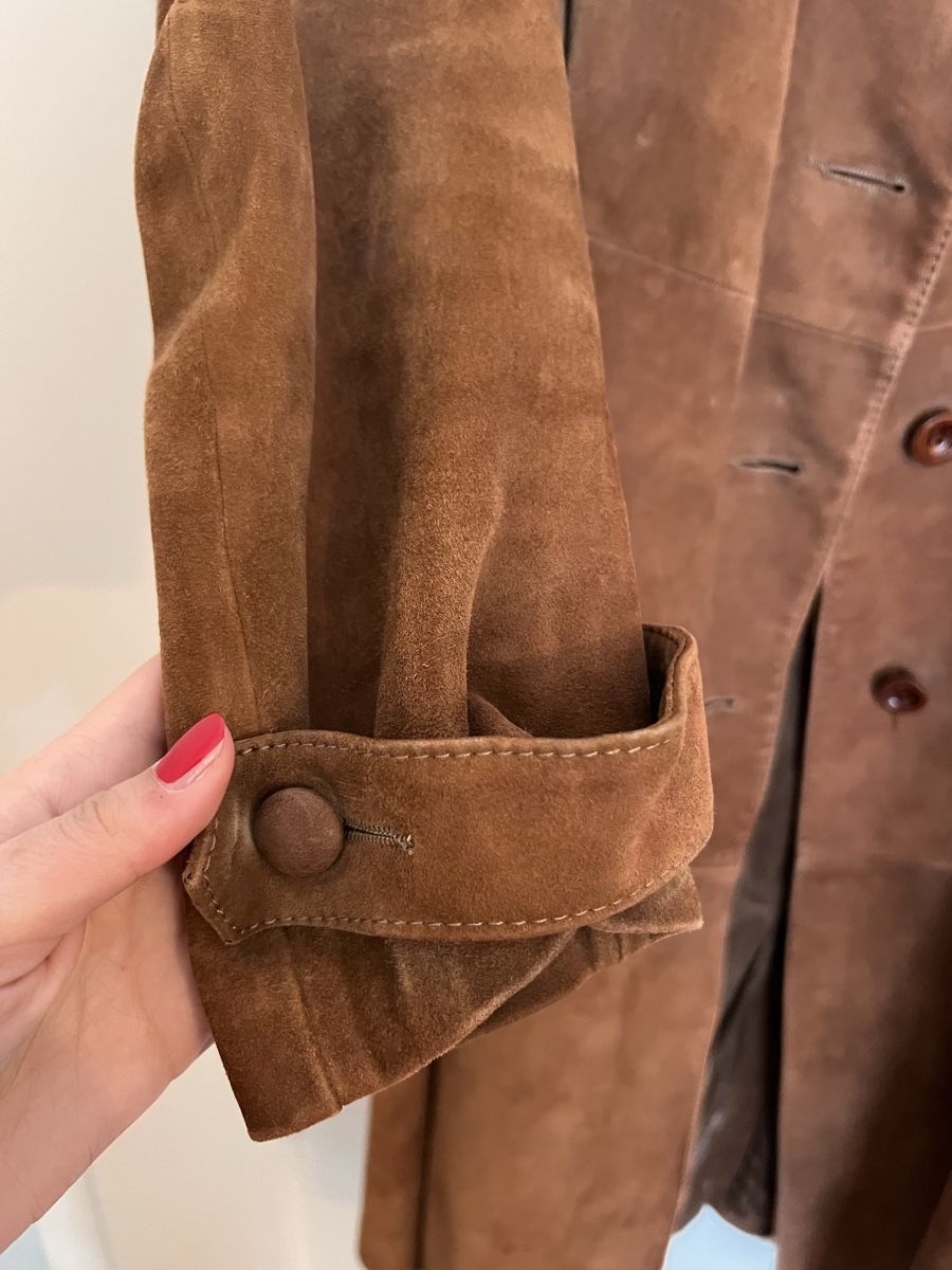 Cappotti: Vintage Ledermantel Grösse M braun – Usato da Zürich venduto da car_x52z 2