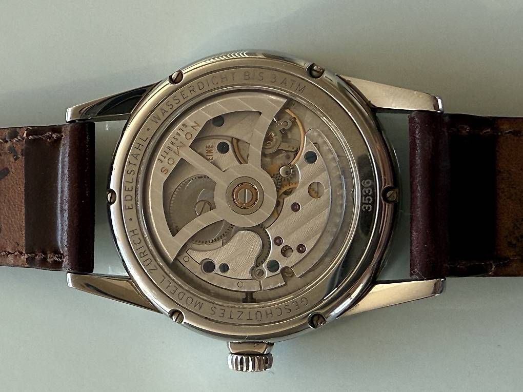 Nomos Orologi: Nomos Zürich Automatik Ref. 801 Full Set – Usato da Basel venduto da yamot 1