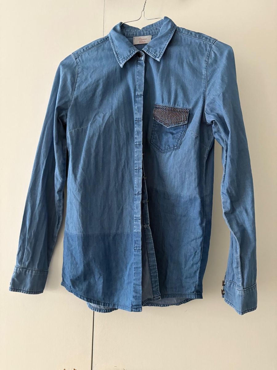 Camicette: Jeanshemd Damen Gr. M – Usato da Thalwil venduto da Leo33x
