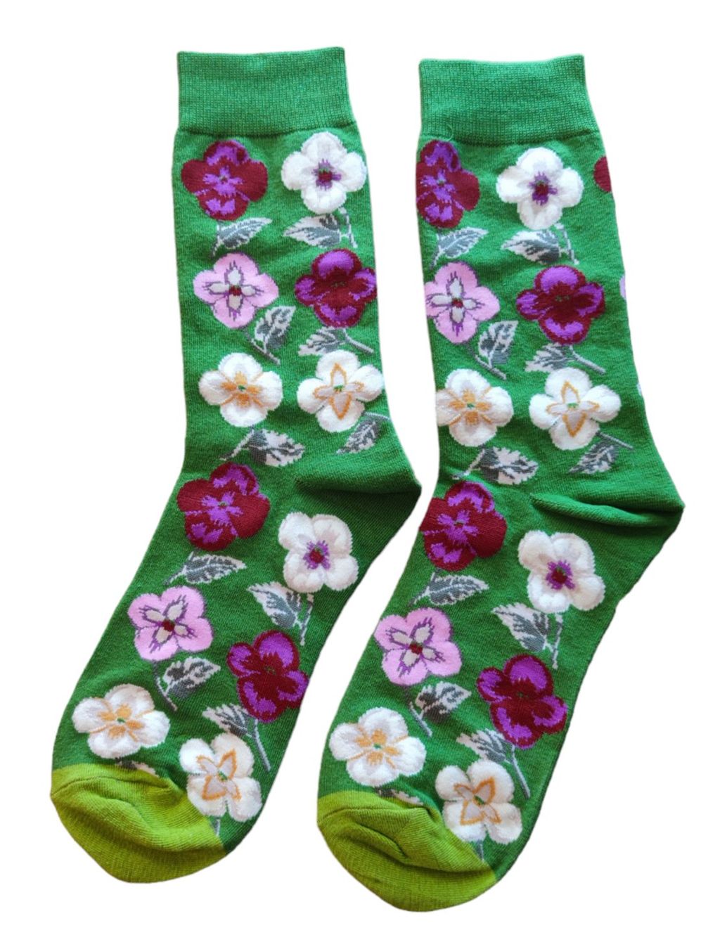 Calze: Socken Blumen / Flowers – Nuovo e nell'imballaggio originale da Zürich venduto da amysmith 1