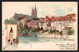 Litho Basel, Ortspartie und St. Alban-Th