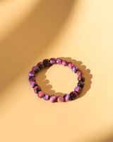 Lila Tigerauge Armband
