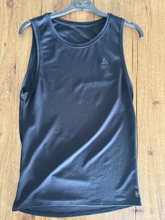 Odlo Herren Sport Tank Top Schwarz, Grösse M