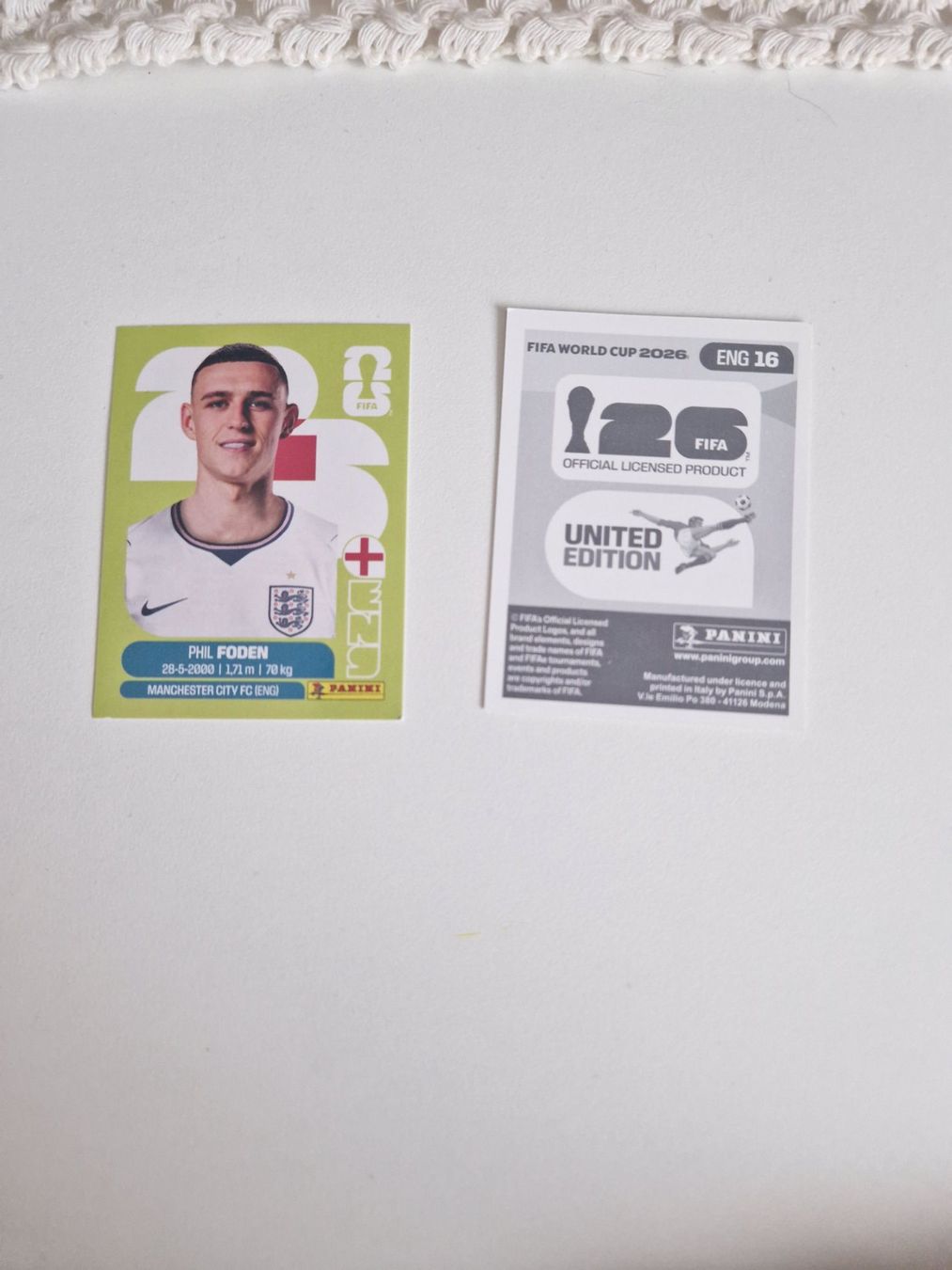 Panini Cartes à collectionner: Panini Sticker ENG16 – Neuf (Voir description) à Stüsslingen par white_angel86