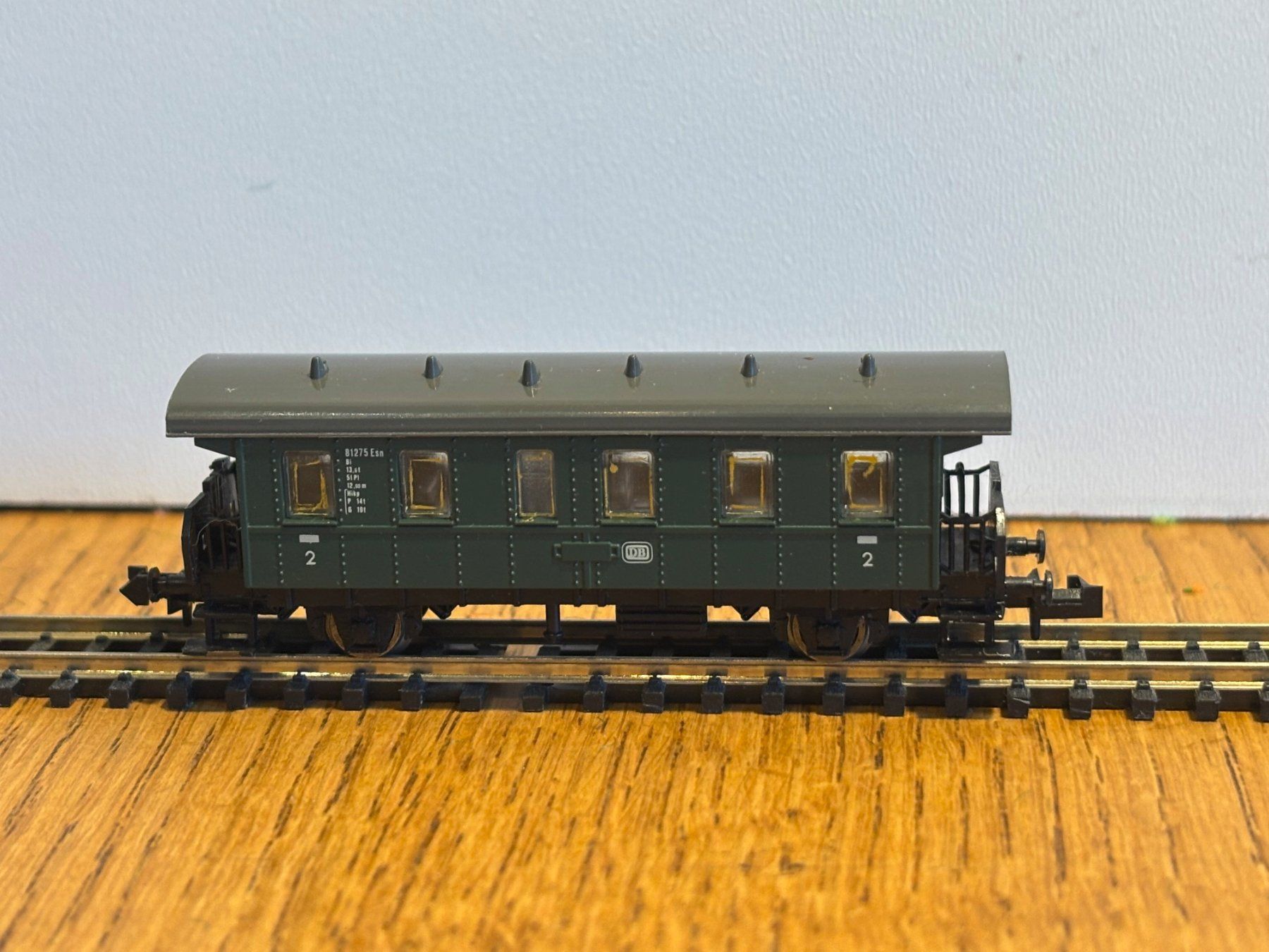 Modellini di ferrovie: e1666: Oldtimer Personenwagen (Spur N) – Usato da Birsfelden venduto da Birs_25 1