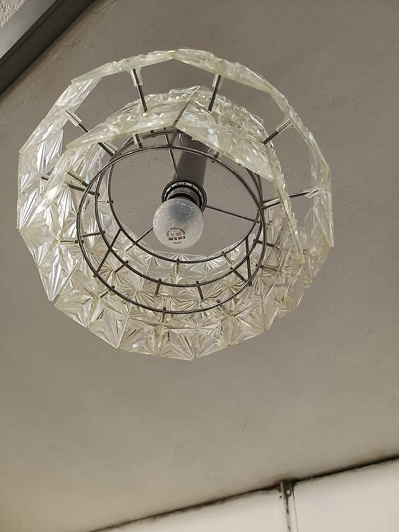 Lustres & lampes de plafonds: Vintage Lampe retro Plexi 70s – D'occasion à Winterthur par style-and-design.zrh 1