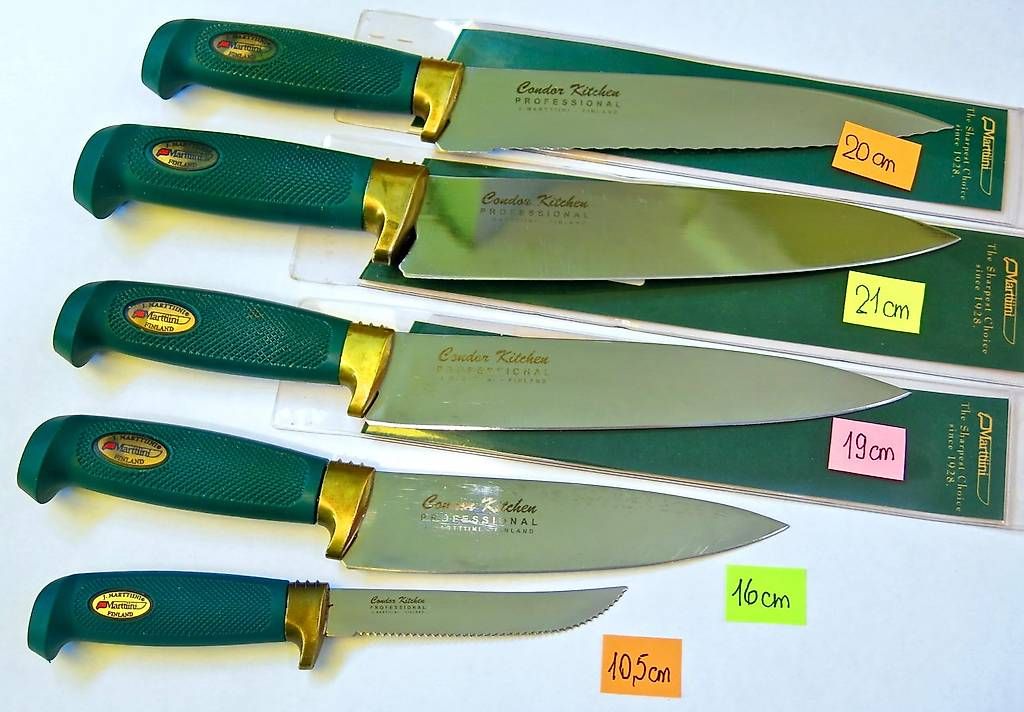 Coltelli: Marttiini Messer, Serie Condor Kitchen Professional – Usato da Zürich venduto da Finisch01