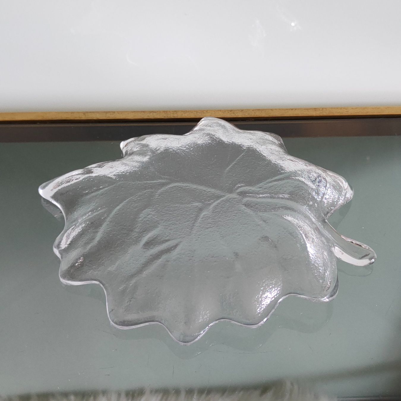 Schalen: Hergisvil-Glas, dekorative Schale, Ahorn – Gebraucht aus Birr von sen_8djr 6