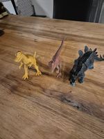 3 Dinosaurier Spielfiguren