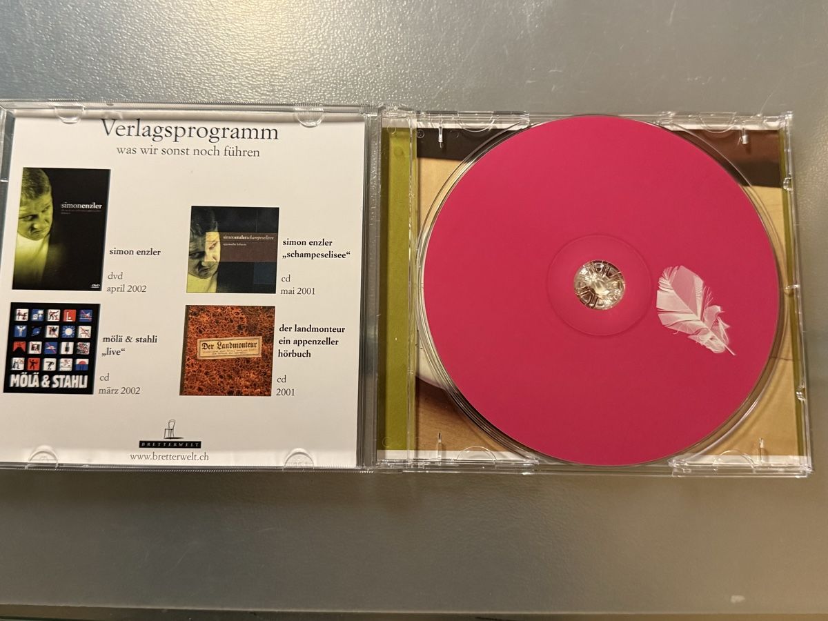 CD: Simon Enzler - Fedelessis (CD,) – Usato da Oberried Brienz venduto da Chyara 2