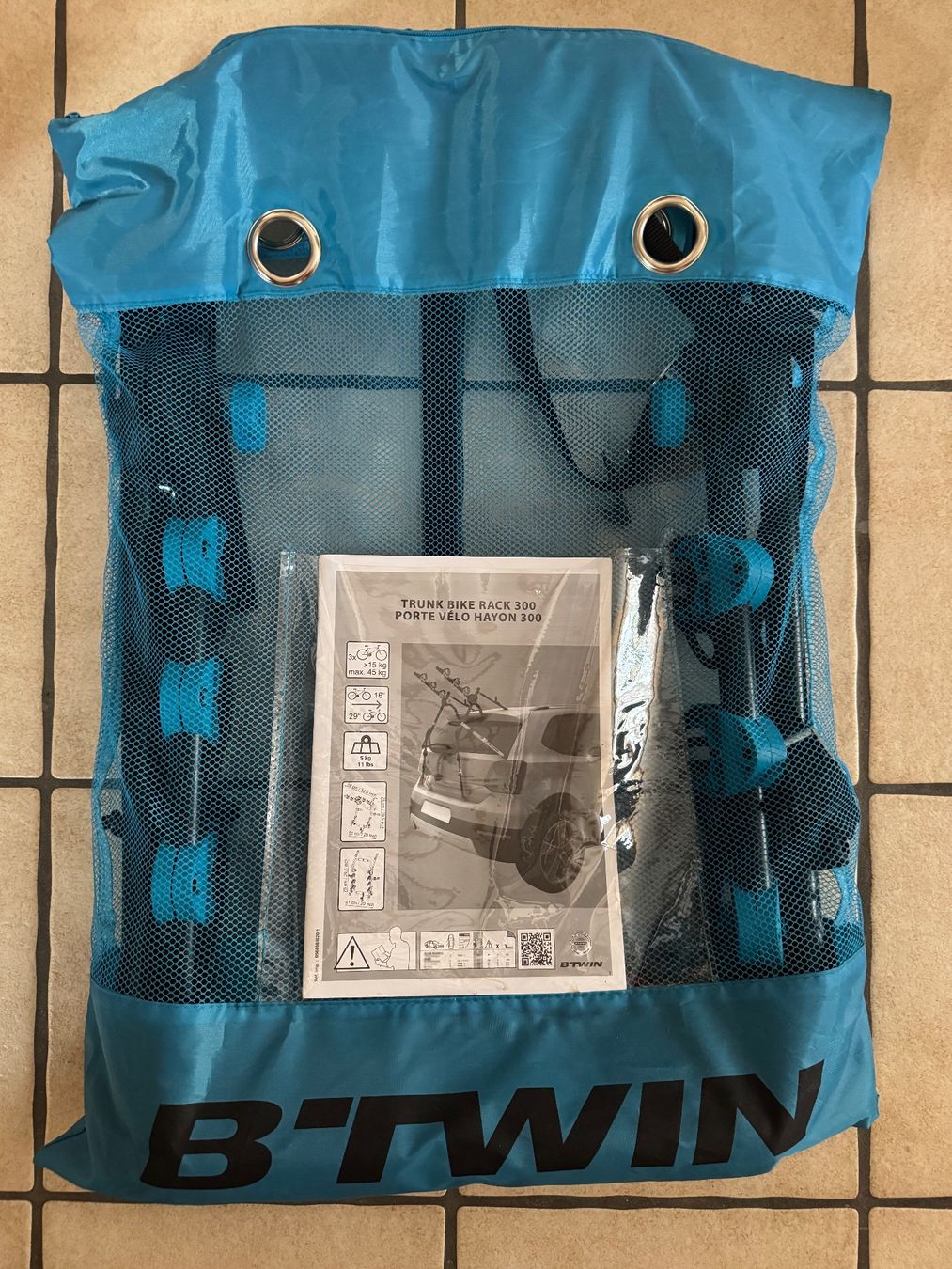 Decathlon Supporti per biciclette: Porte-vélo coffre B'Twin 300 - Decathlon – Usato da Cressier FR venduto da arnoos