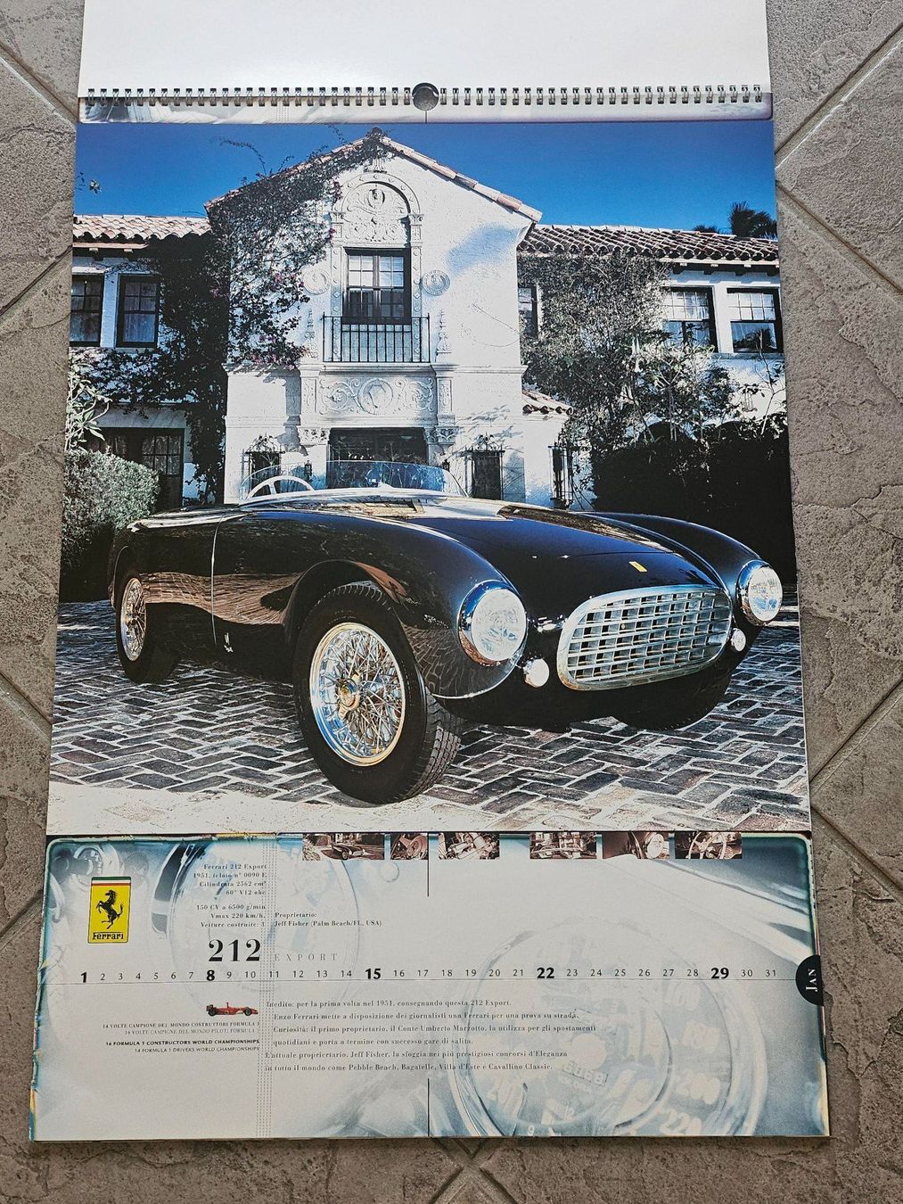 Ferrari Calendari: Raupp Ferrari Kalender 2006 – Usato da Kollbrunn venduto da equipe-bachofner.ch 6