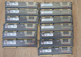 4 GB DDR3 Dimm 240 Pin, 1333 MTS, R-ECC mit Kühlkörper