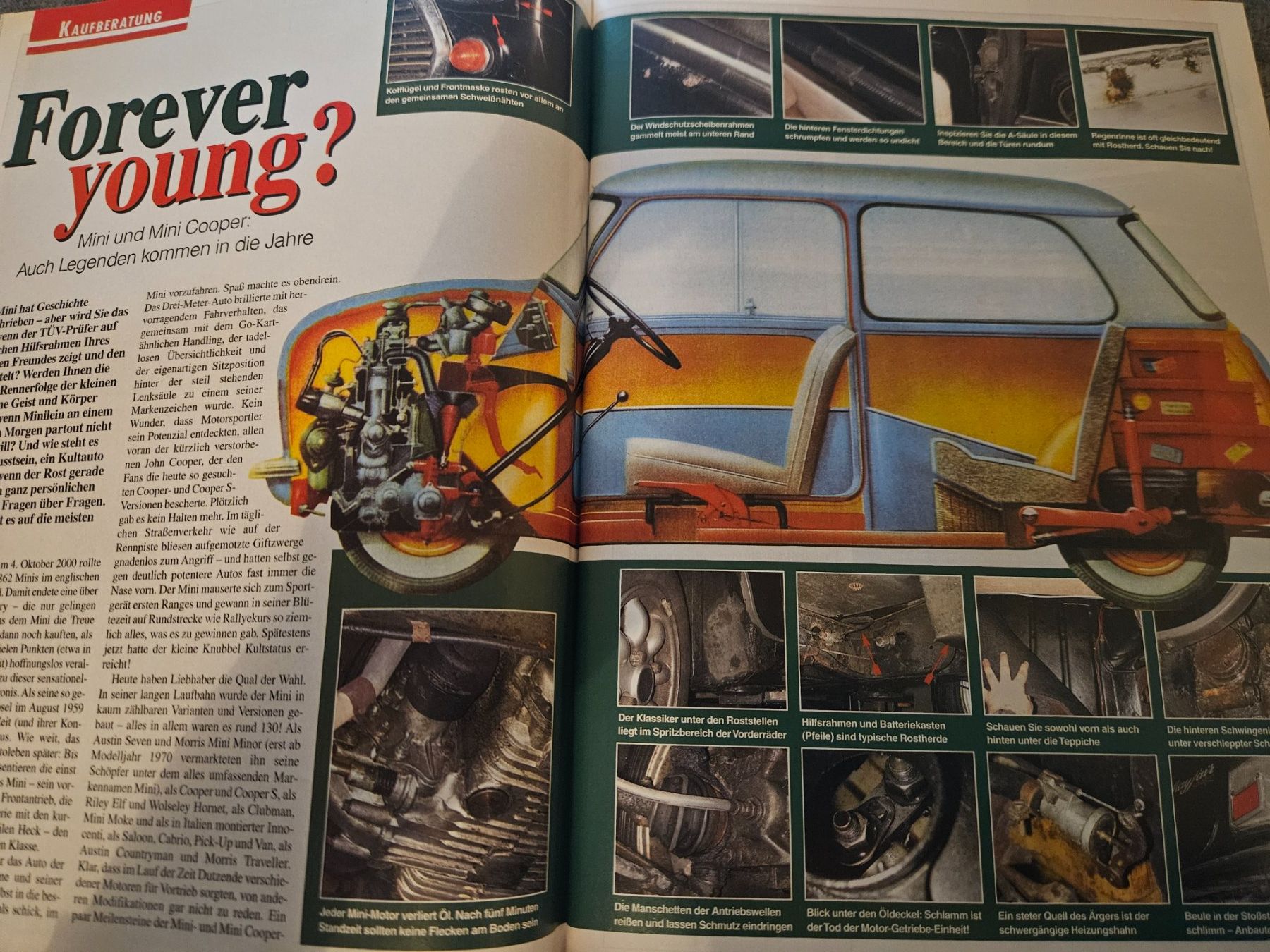 Accessori per altri veicoli: Oldtimer Markt 4/01 Escort RS2000 Mini De TomasoMangusta xx – Usato da Flawil venduto da sr1_f6st 5