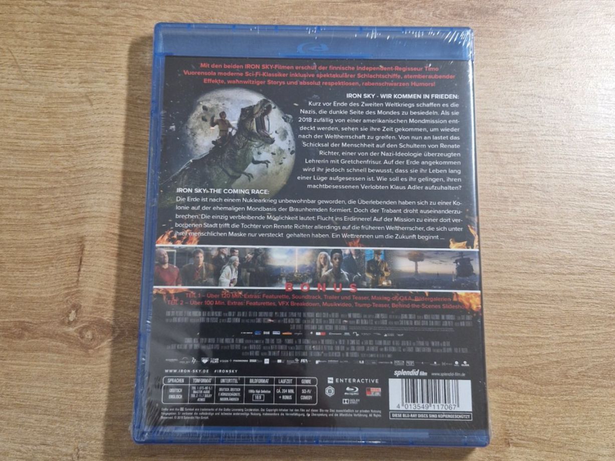 Tutti i DVDs: Iron Sky 1+2 NEU OVP Bluray – Nuovo e nell'imballaggio originale da Pfungen venduto da Whitie 1