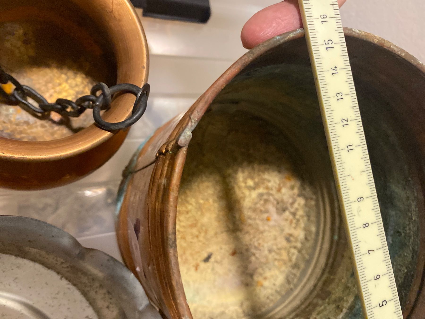 Pentole: Diverse Kupfergefässe – Usato da Flawil venduto da IrisK010203 3