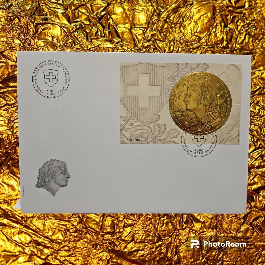 Tutti i francobolli: FDC Goldvreneli 2013, Format E6 – Usato da Rickenbach SO venduto da Bytebull