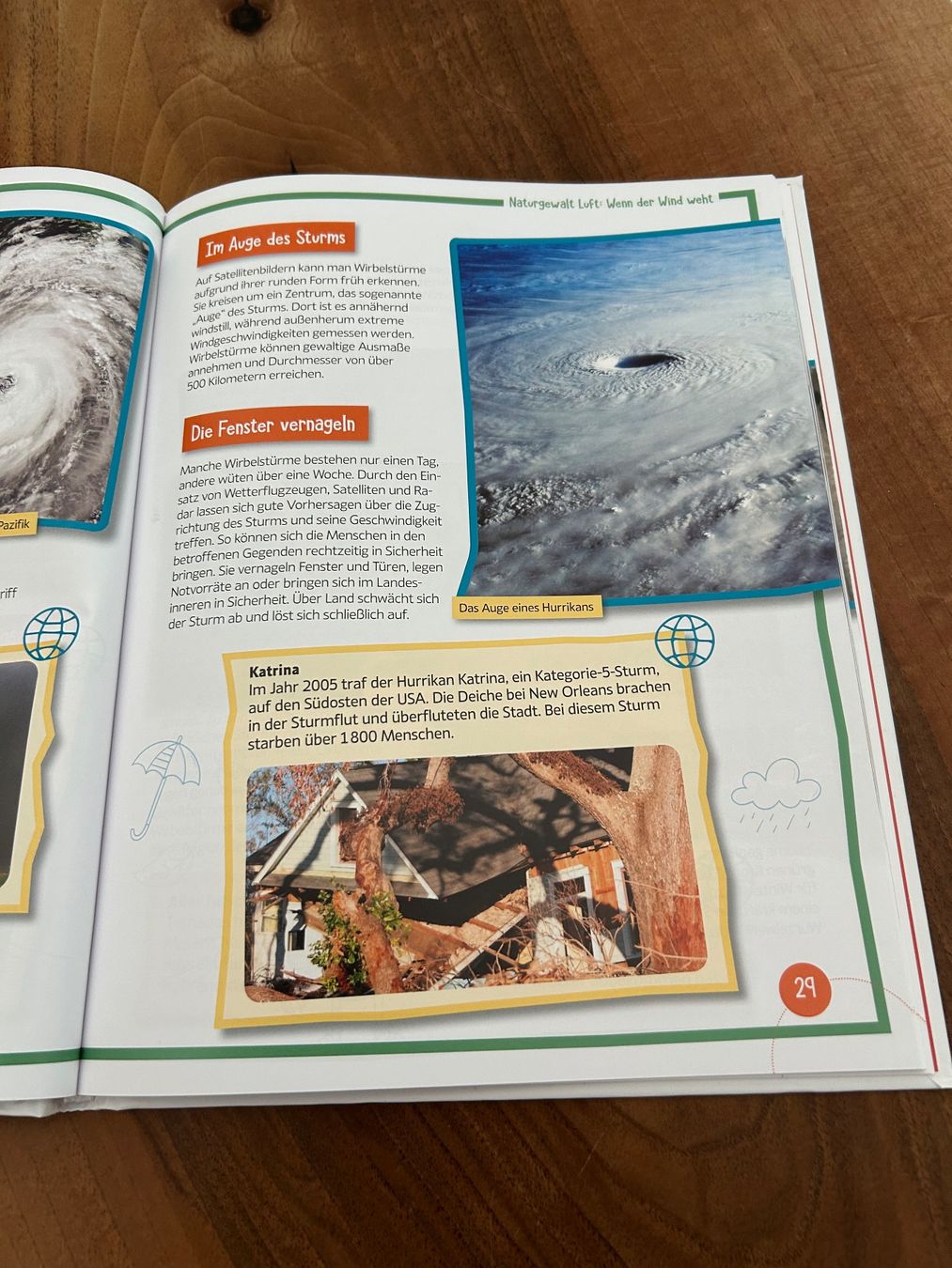 Livres: Naturereignisse Unserer Erde Vulkan Tornado Kinderbuch – D'occasion à Schötz par chousan 3