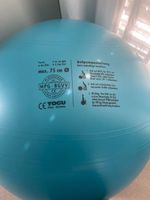 TOGU Sitzball 75 cm türkis