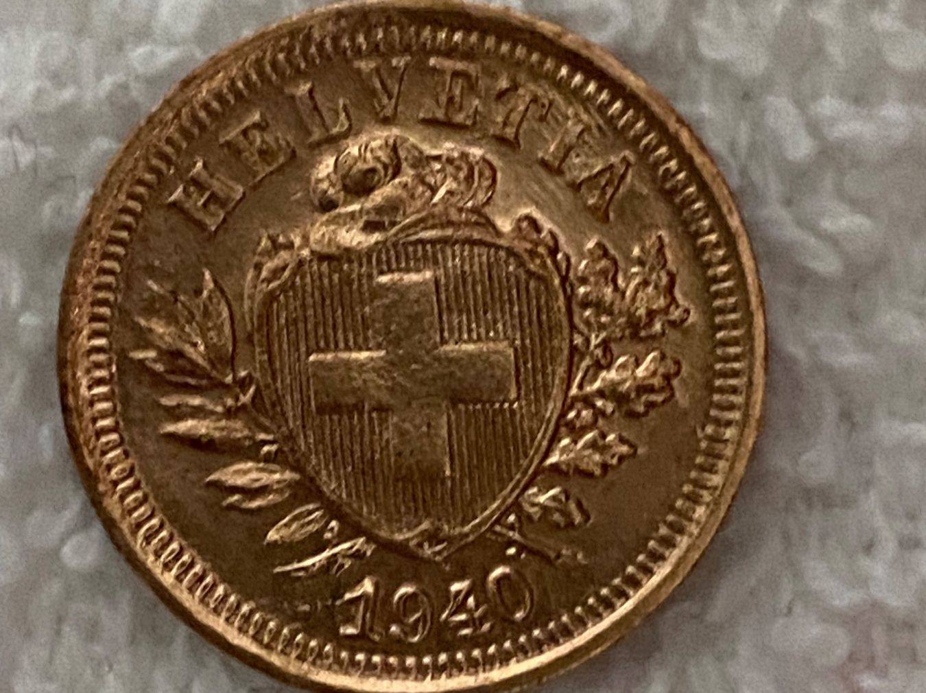 Tutti le monete: 1 centime/Rappen 1940 – Usato da Nyon venduto da Ilmi09