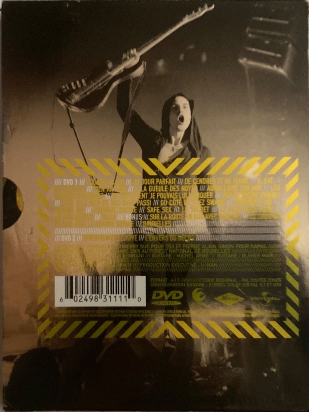 Tous les DVDs: CALOGERO - LIVE 1.0' – D'occasion à Poliez-Pittet par Newtown-Records 1
