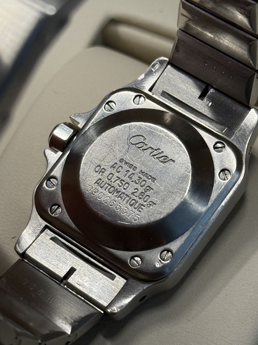 Cartier Orologi: Cartier Ladys Santos Ghost Dial – Usato da Zürich venduto da watchdealer-24 2