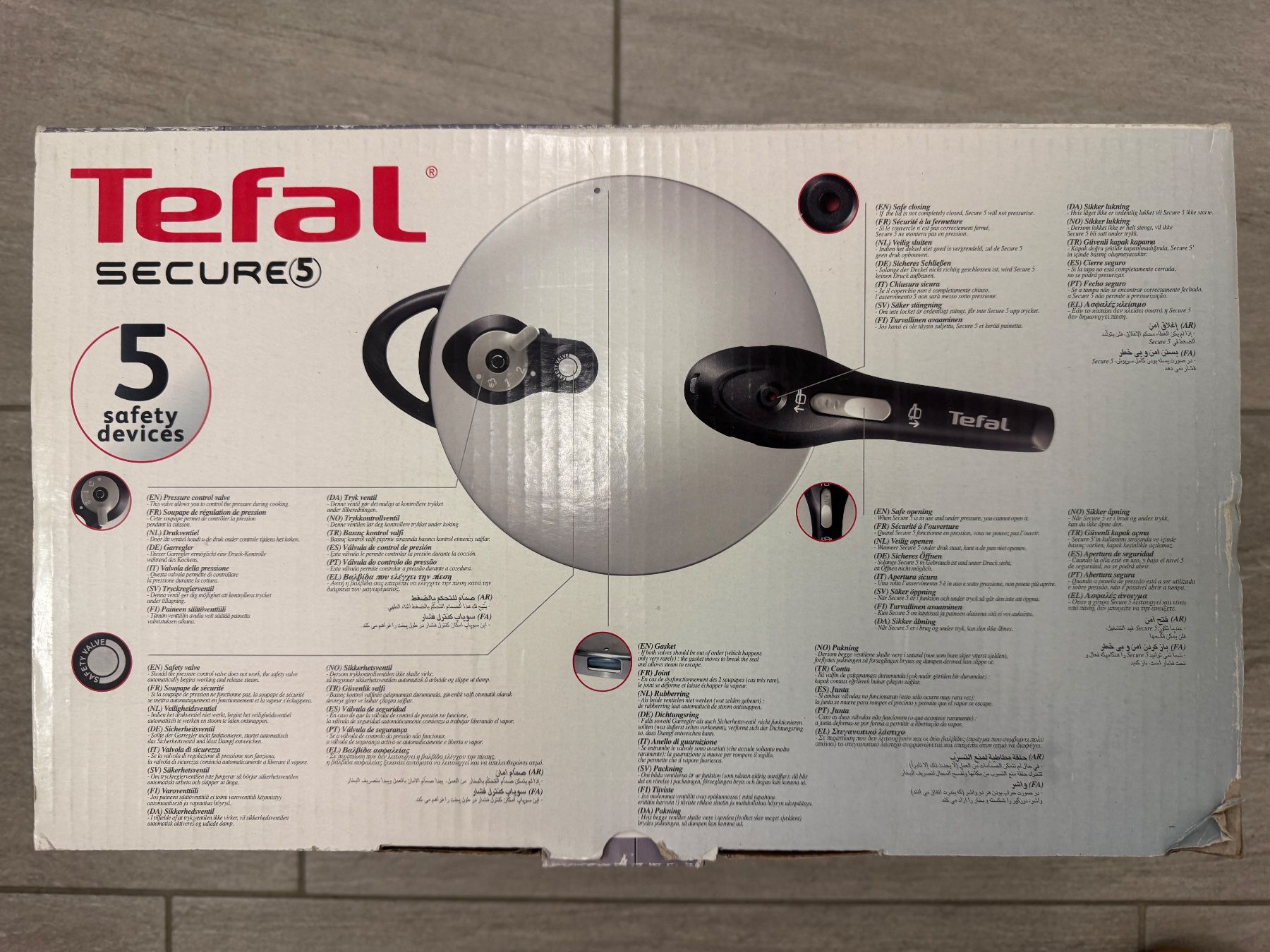 Tefal Töpfe: Tefal Schnellkochtopf – Gebraucht aus Aristau von Rpolanski 1