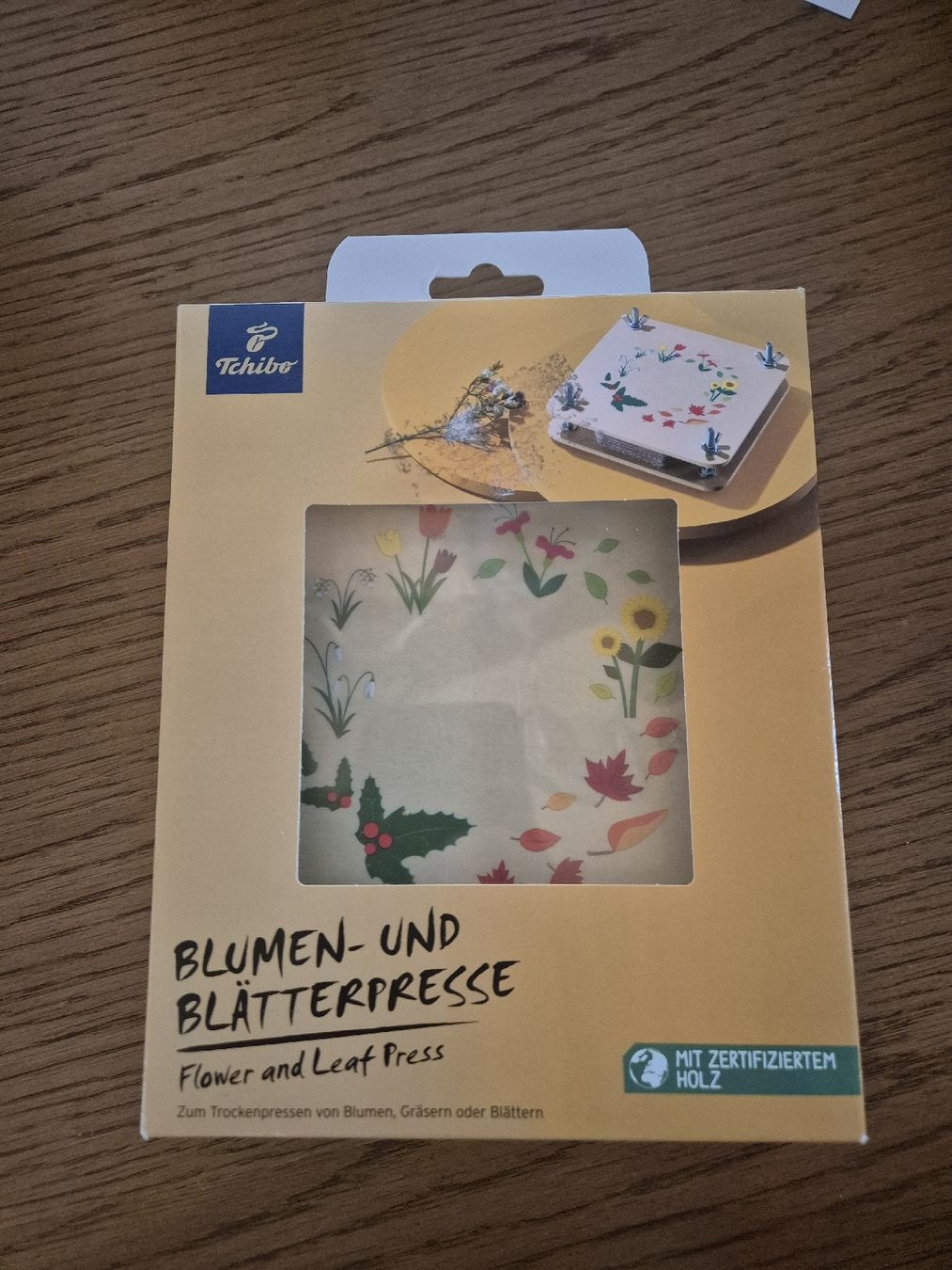Bastelsets: Blumen und Blätterpresse – Neu und originalverpackt aus Unterramsern von LimTal