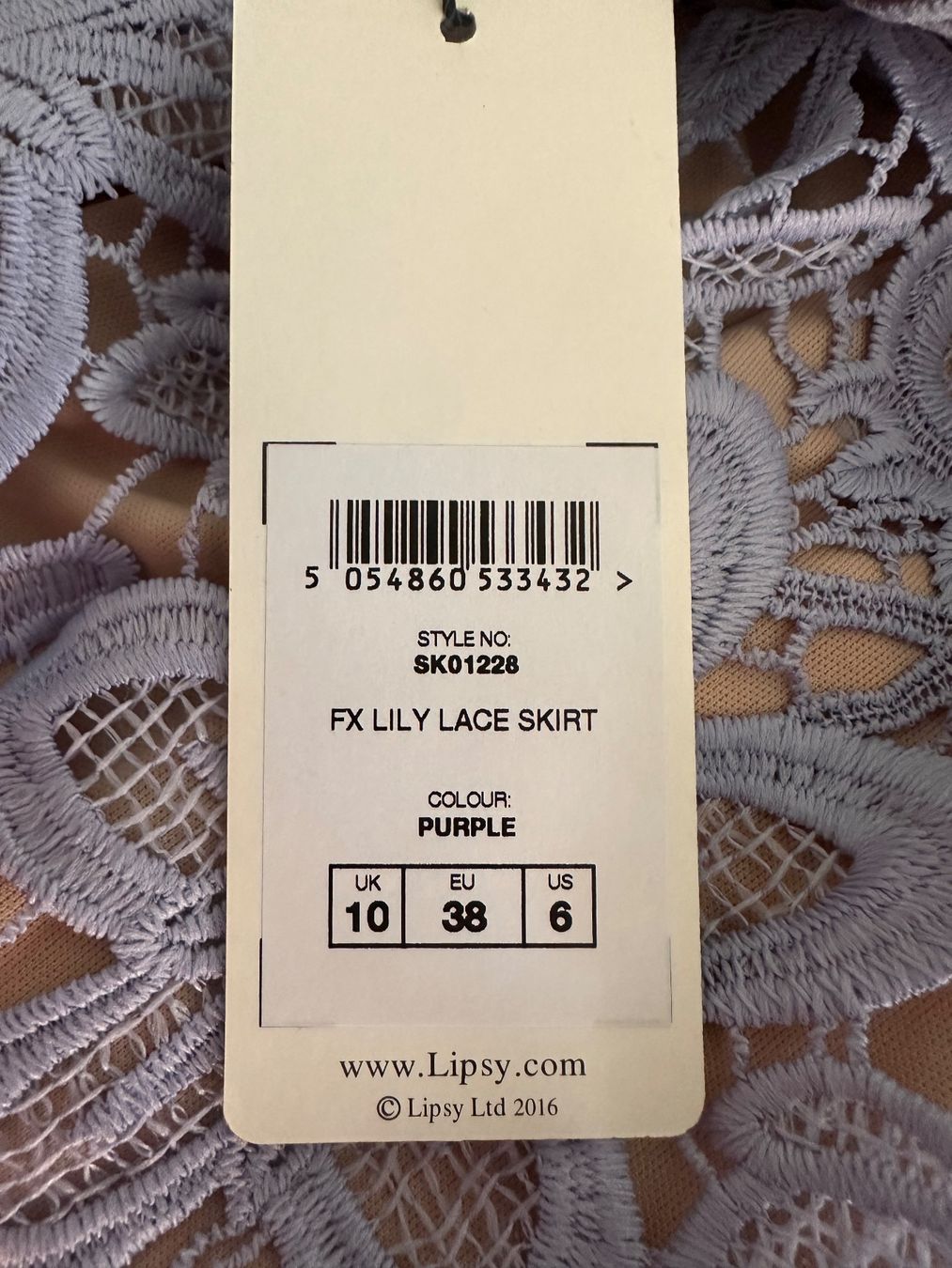 Gonne: Lipsy Rock Grosse 38 – Nuovo e nell'imballaggio originale da Alpnach Dorf venduto da ljusja 3