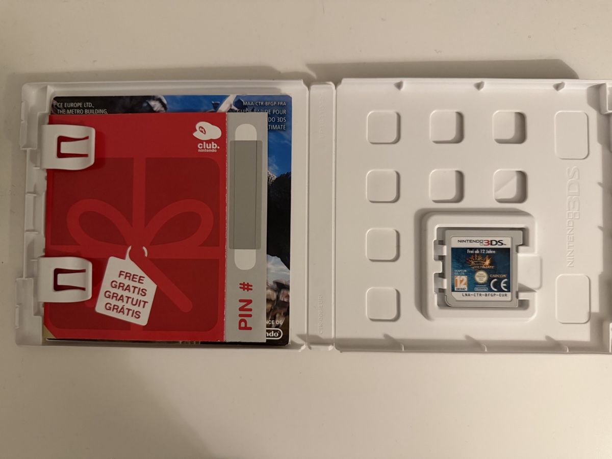 Nintendo Jeux: Monster Hunter 4 Ultimate 3DS – D'occasion à Morges par sam_2p69 2