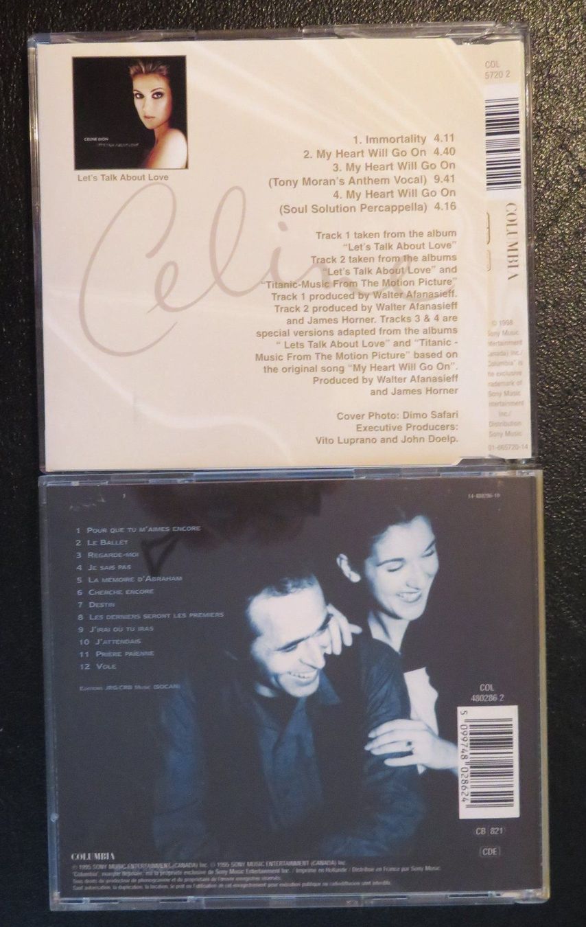 CD: Celine Dion - 2 CD's - – Usato da Lachen SZ venduto da peace0 1