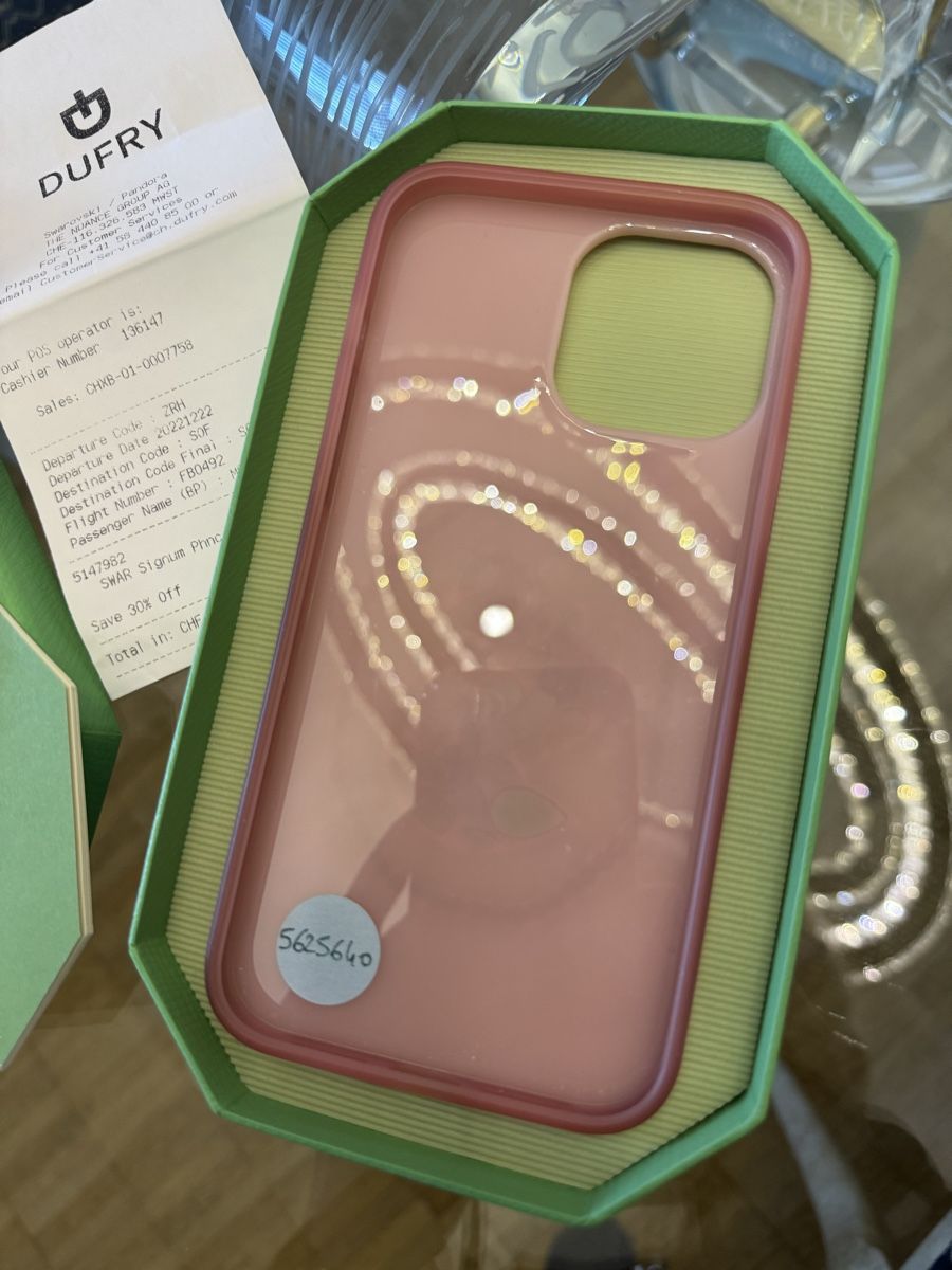 Swarovski Cover & Protezioni schermo: SWAROVSKI CASE IPhone 13 Pro Max – Usato da Steinhausen venduto da Mimirose114 1
