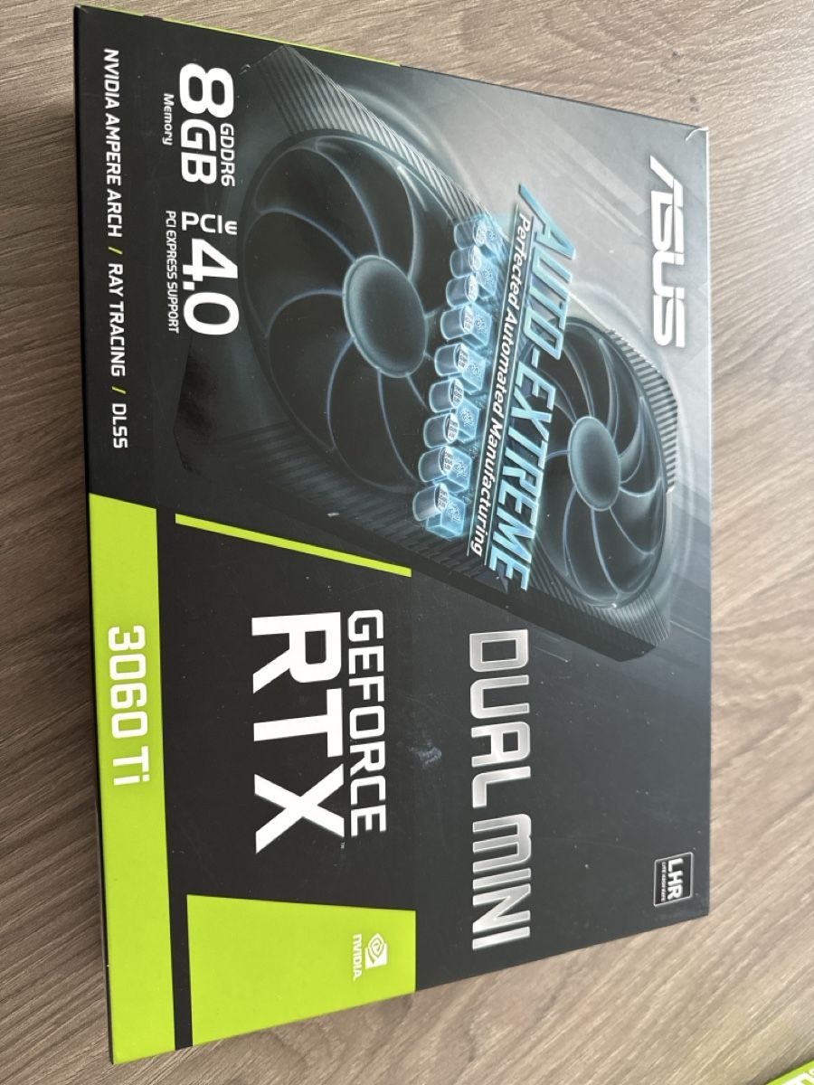 Asus Schede grafiche: RTX 3060 ti 8GB VRAM Asus – Usato da Schaffhausen venduto da TakeshiKitano