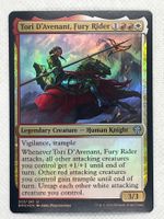 Tori D'Avenant, Fury Rider DMU Foil Magic Karte Top Zustand